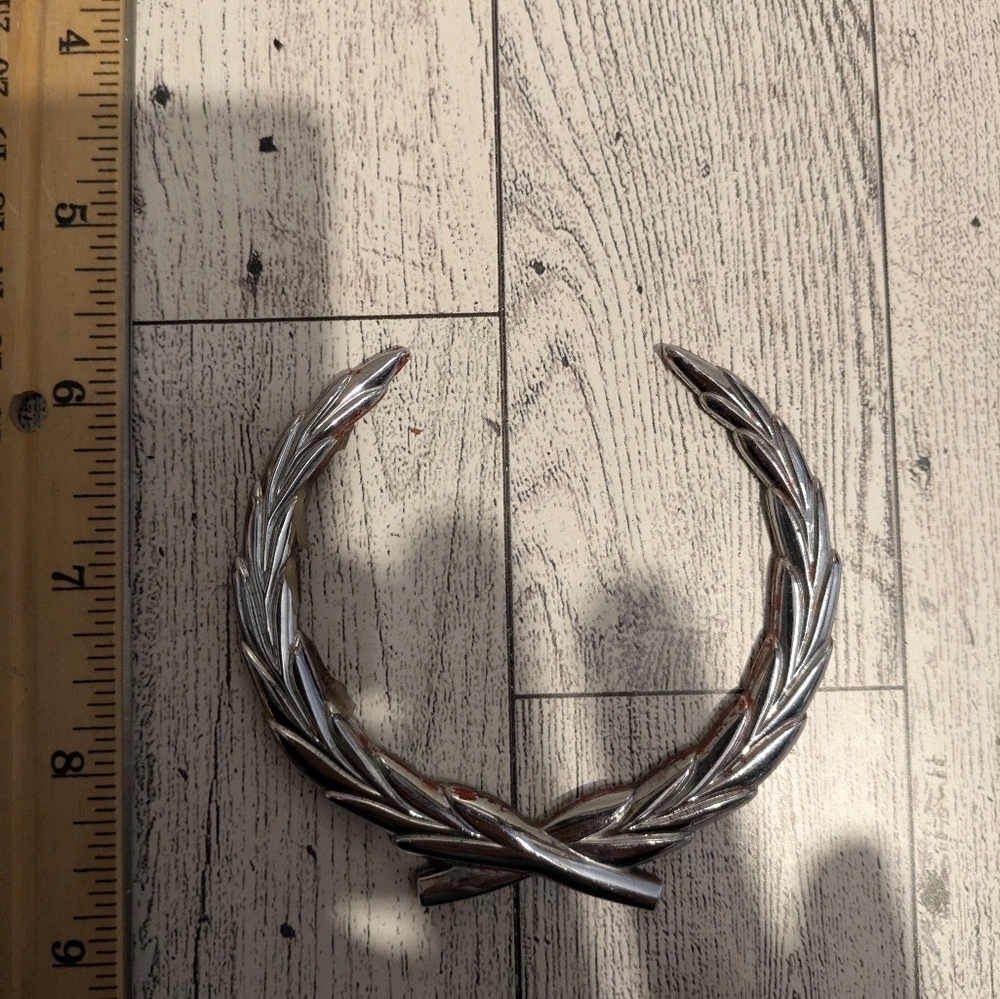 Cadillac Premium Silver Car Audio Emblem
